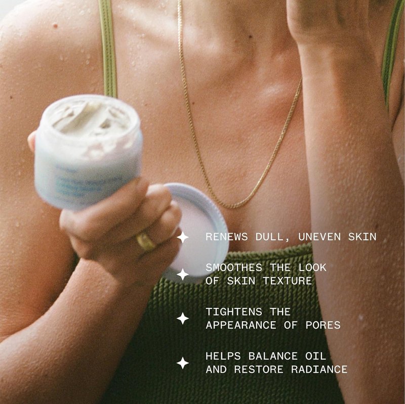 Ursa Major Green Slate Mineral Polish - Exfoliate & Brighten Dull Skin | Vegan & Cruelty-Free | 3.88oz