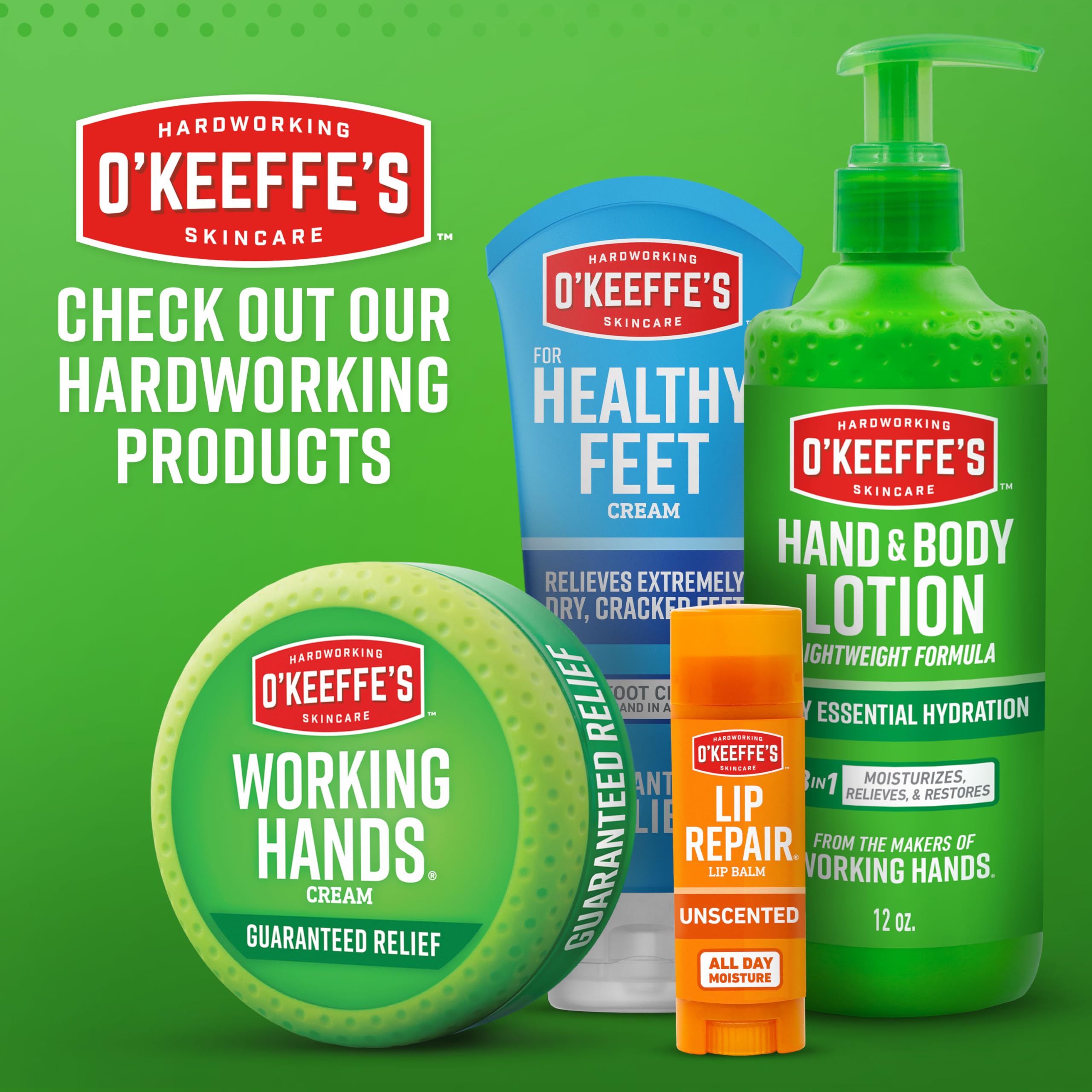 O'Keeffe's for Healthy Feet Foot Cream - 7 oz Tube (1 Pack) - Guaranteed Relief for Extremely Cracked, Dry Feet, Repairing Skincare, Instantly Boosts and Retains Moisture Levels