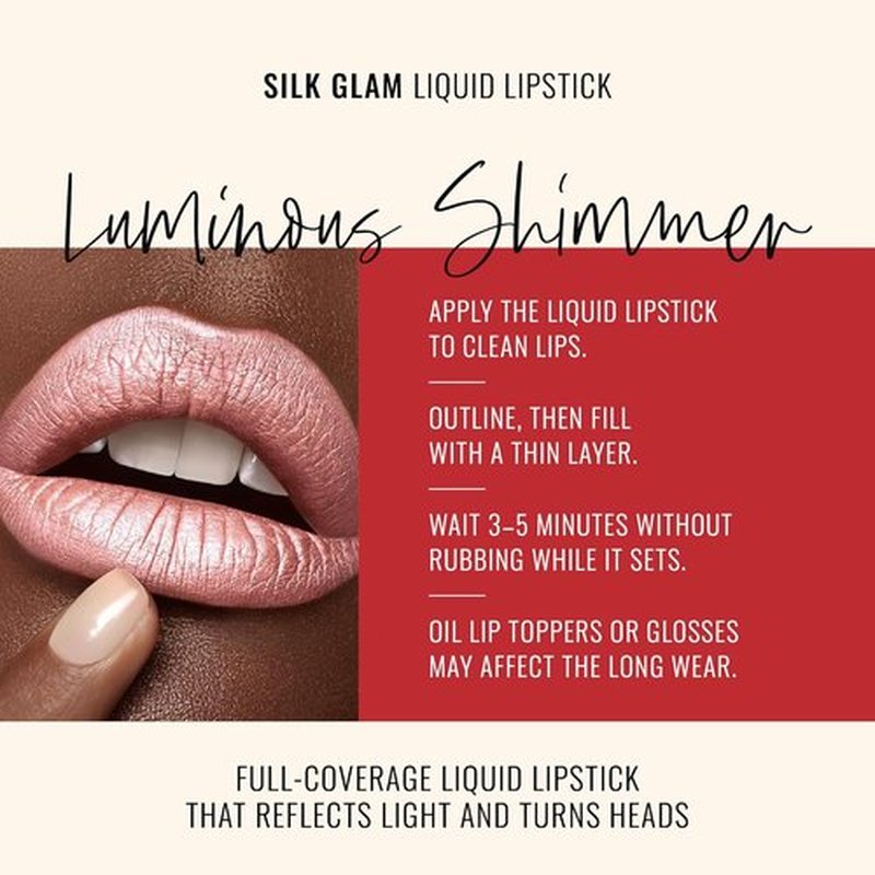 Runway Rogue Silk Glam Liquid Lipstick - Long-Lasting Frosted Pale Pink Shade | ‘Trophy Wife’