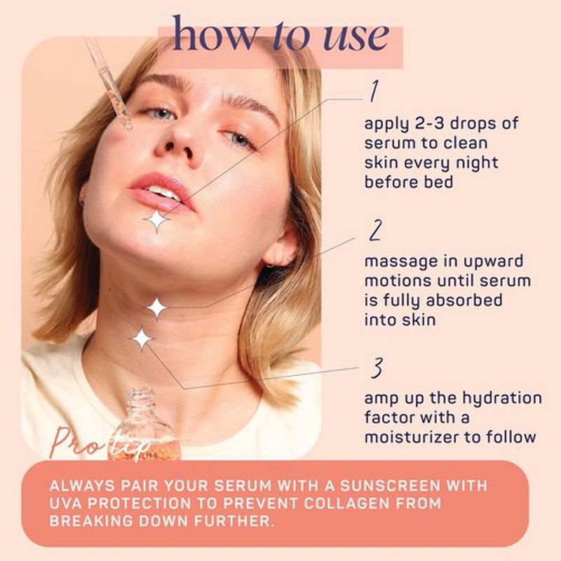 Spa Life Face Serum: FIRM Collagen Serum 100 ml (3.7 oz) - Enhanced Firmness and Hydration – Skin Smoothing, Face Plumping, Pearl-infused - Fights Fine Lines & Wrinkles, For All Skin Types