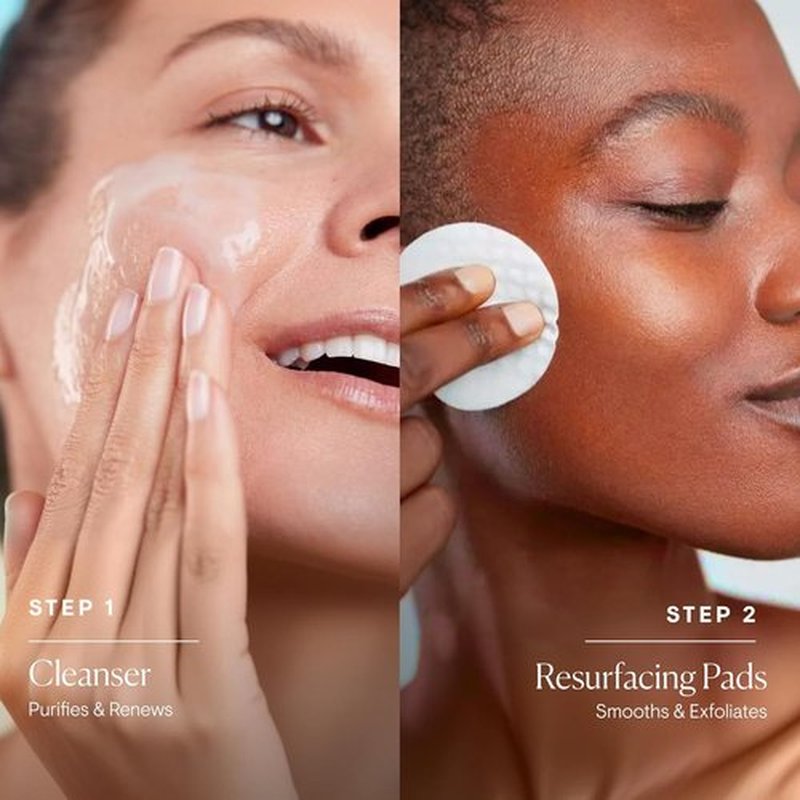 ELEMIS Dynamic Duo Kit - Enzyme-Powered Skin Refining Formulas | Daily Gel Cleanser & Exfoliating Pads