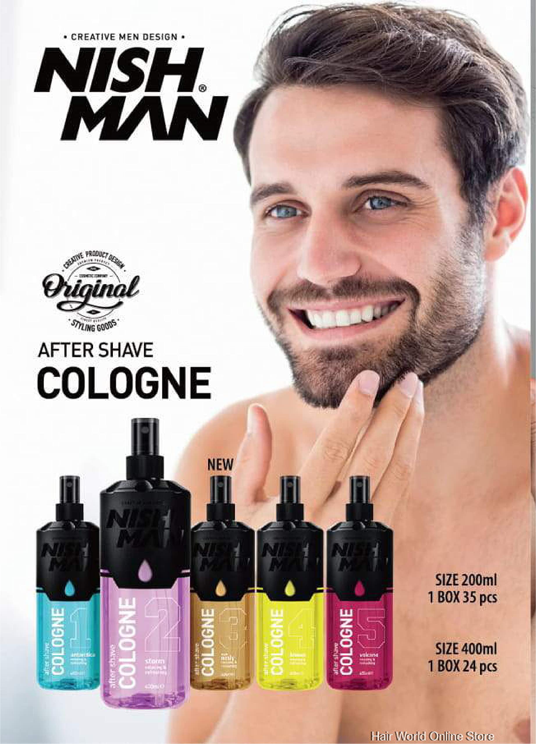 Nishman After Shave Cologne Volcano 05 400 ml
