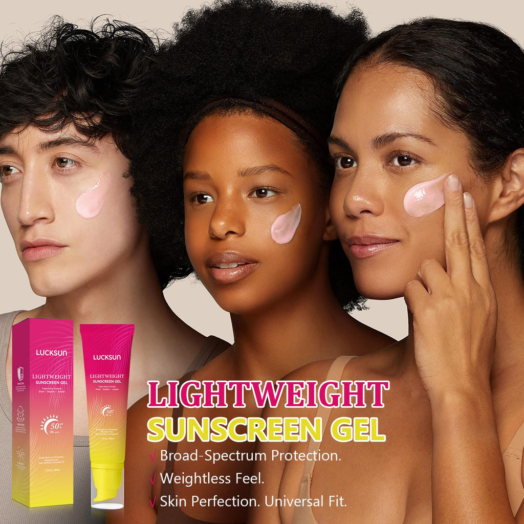 Tpyag Tinted Sunscreen for Face, Broad Spectrum SPF 50+ Sun screen Lotion - Lightweight, Water-Resistant Daily Moisturizer for Face & Body, Travel Size Sunscreen, Daily Protection,50ml