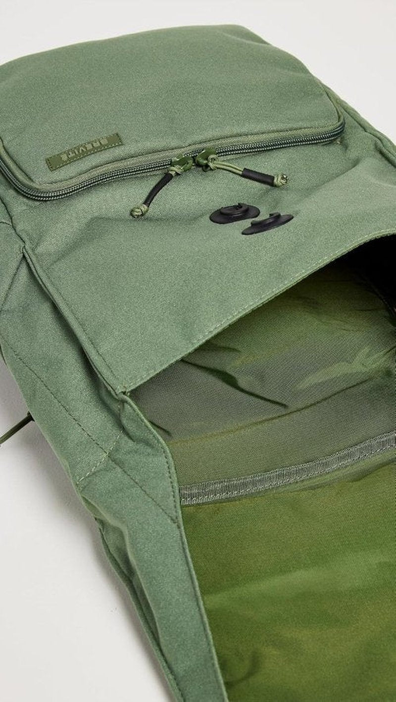 Brevite The Daily Backpack - Stylish Green Design | Versatile One Size Fits All