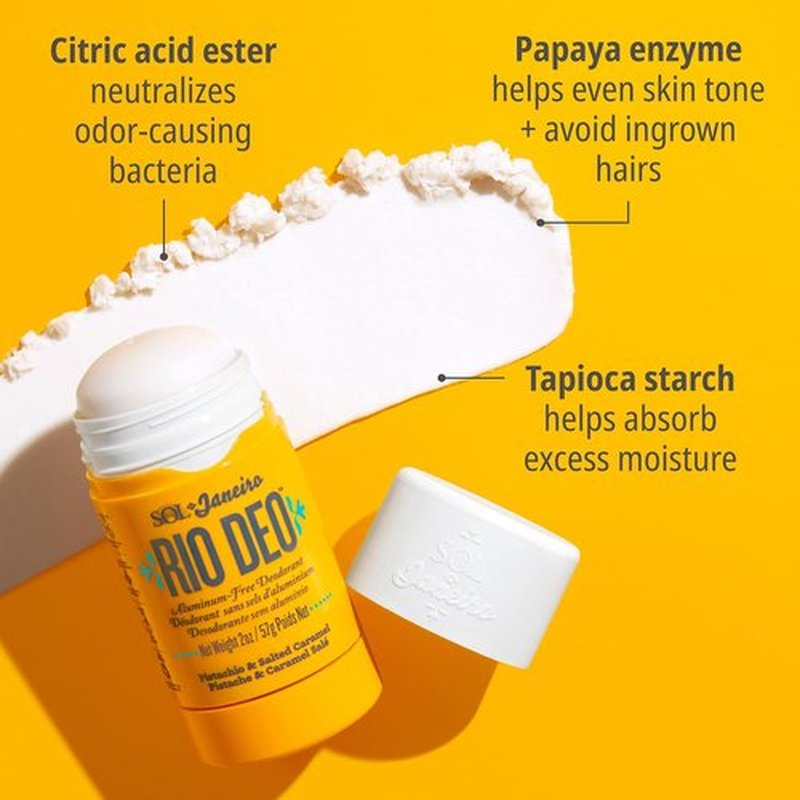 Sol de Janeiro Rio Deo - Aluminum-Free Deodorant Refill Cartridge | Eco-Friendly & Refreshing