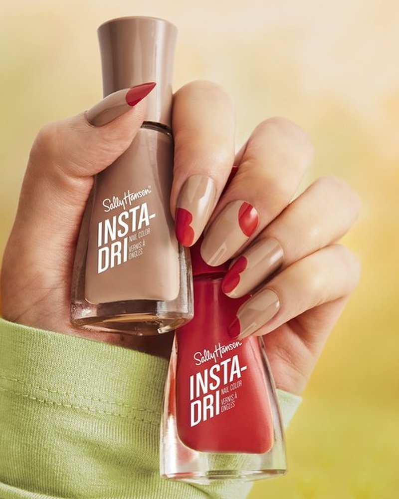 Sally Hansen Insta-Dri Nail Polish - City Chic Collection - Instant Coffee - 0.31 fl oz (Pack of 2)
