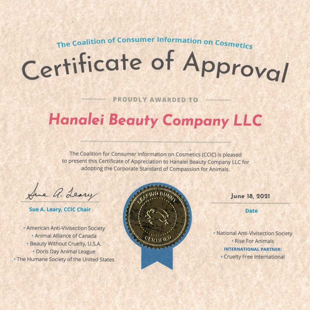 Hanalei Vanilla Lip Balm & Moisturizer – Natural Kukui Oil & Beeswax for Hydrated, Soothed, Soft Lips – Heals Dry, Chapped, Cracked Skin – Long-Lasting Travel-Friendly Lip Care – Vanilla Flavor