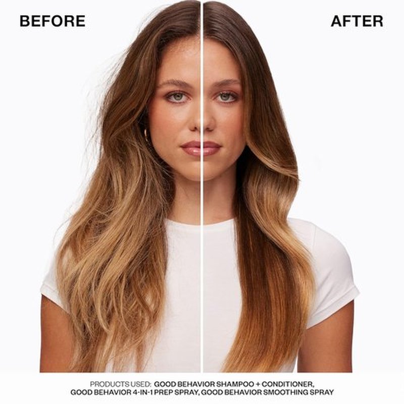 IGK GOOD BEHAVIOR Ultra Smooth Conditioner - Frizz Control, Hydration & Shine | Vegan & Cruelty-Free