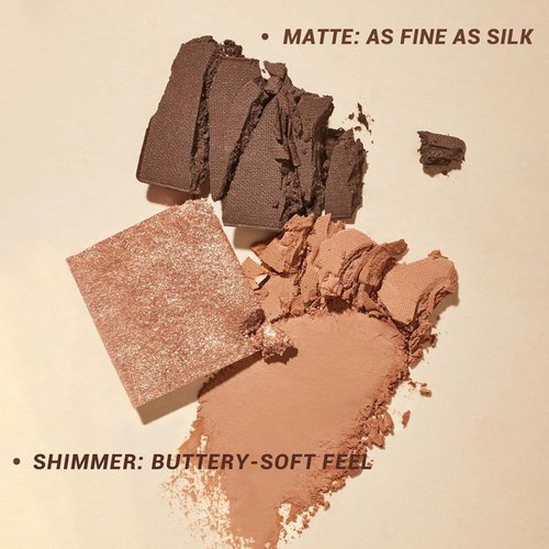 INTO YOU Nude Eyeshadow Palette - 4 Colors with Matte, Shimmer & Glitter Finishes | Long-Lasting Warm Neutrals