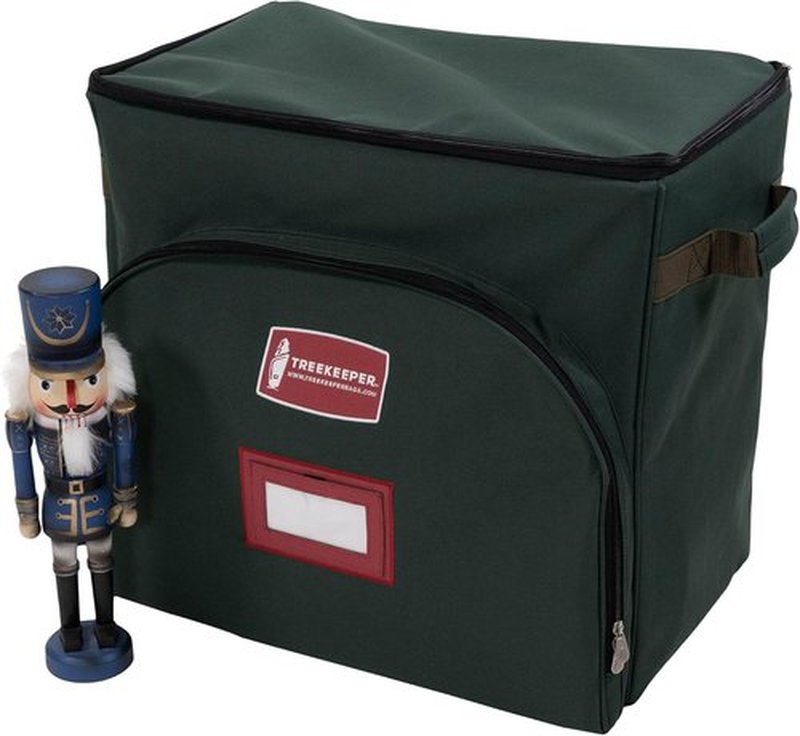 TreeKeeper Nutcracker Storage Box - 18-Inch Collectibles Organizer for Holiday Decor
