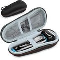 SyuCeia Braun Series 9 pro travel case - Hard EVA Protective Holder for Series 3/5/6/7/8/9 Pro+ & All Models (Fits 3s, 5s, 7s, 8s, 9s)-Water-Resistant Men's Electric Razor Storage Pouch