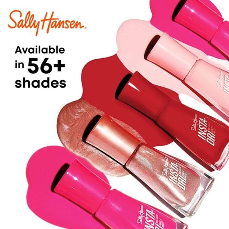 Sally Hansen Insta-Dri Nail Polish - City Chic Collection - Instant Coffee - 0.31 fl oz (Pack of 2)