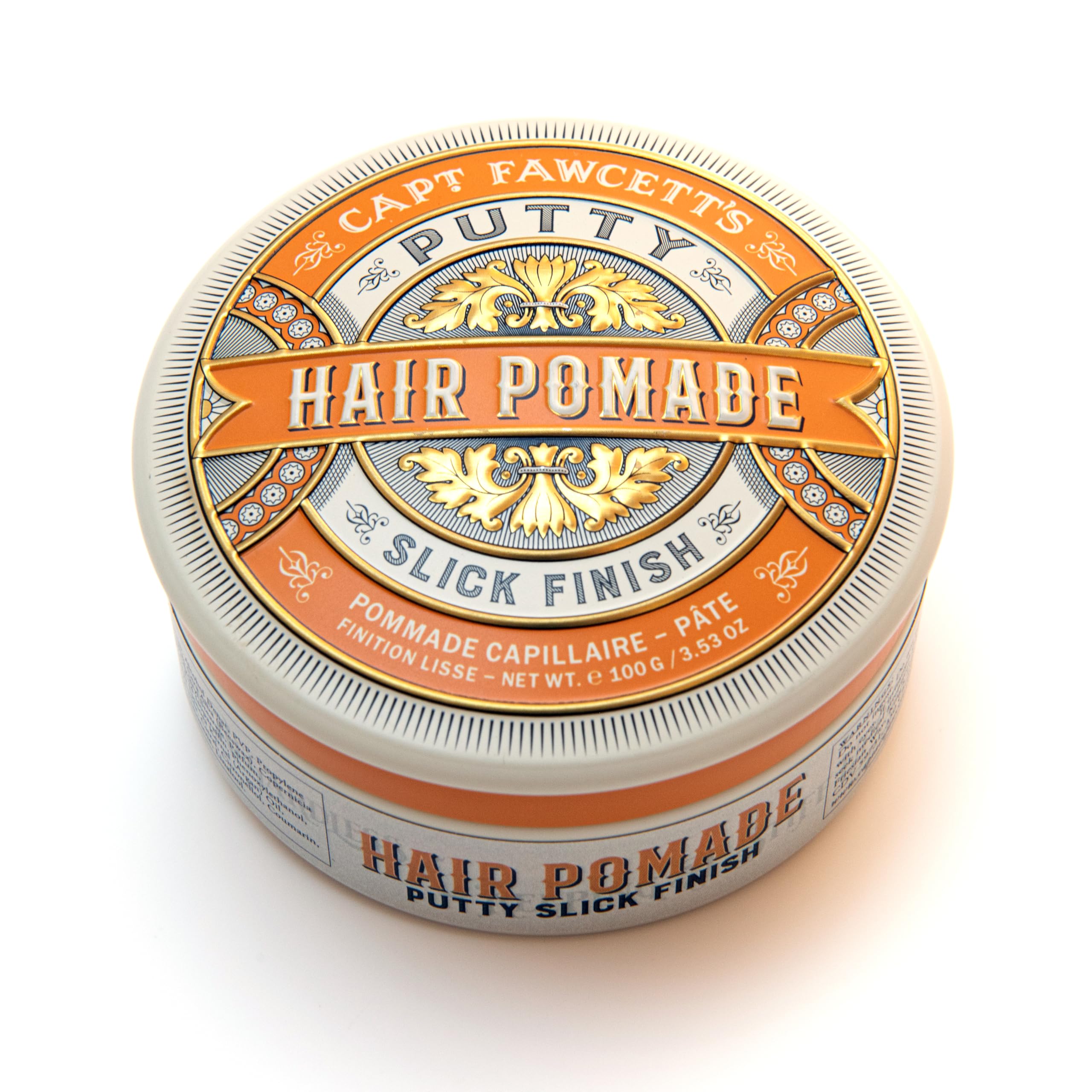 Captain Fawcett's Putty Pomade Ochre 100g