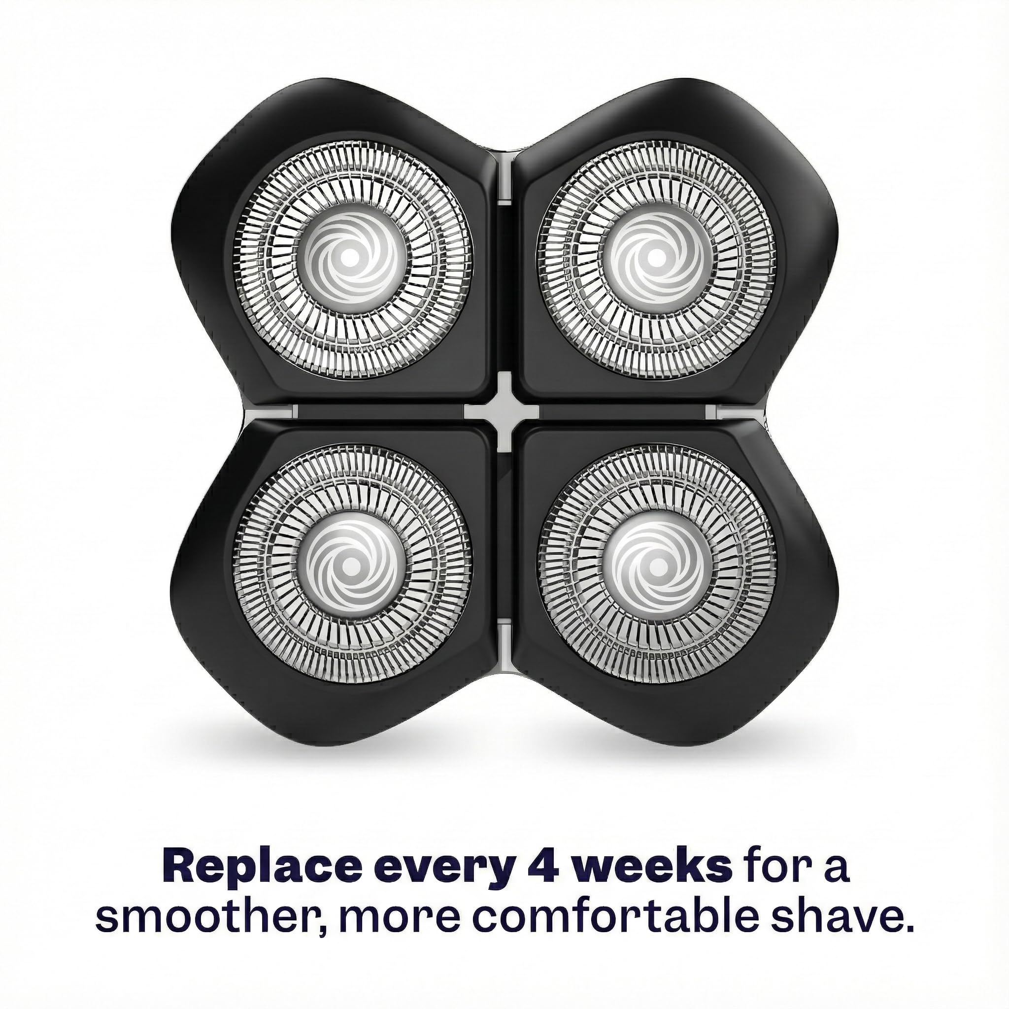Freebird Electric Head & Body Hair Shaver - Mens Cordless Waterproof Razor with Rotary Blades (FlexSeries Pro, Shaver Kit + One Blade Refill)