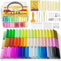 Polymer Clay 52 Colors Set - Non-Sticky Oven Bake Modeling Clay with Sculpting Tools | Perfect Gift for Kids and Artists