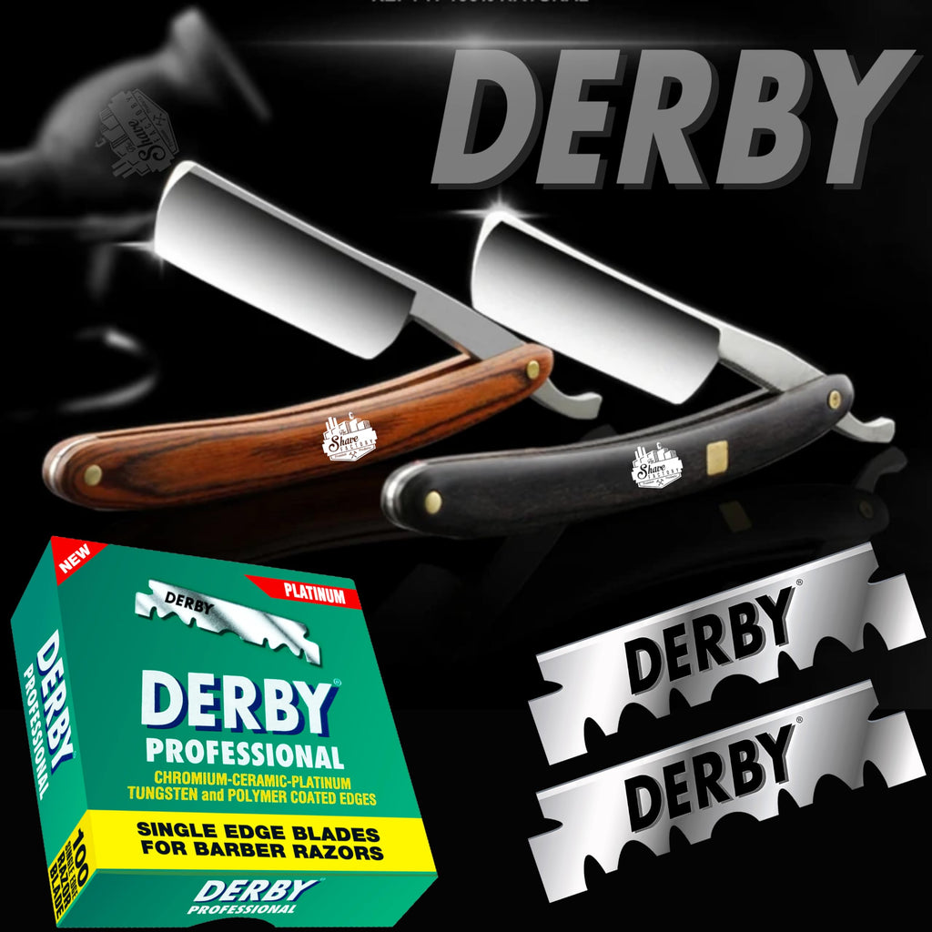 5000 "Derby Professional" Single Edge Razor Blades for straight razor