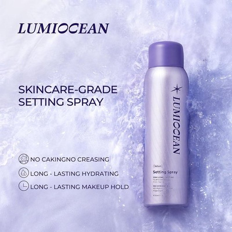 Skiennix Setting Spray - Long-Lasting Makeup Mist with Moisturizing & Soothing Formula | 3.38 Oz