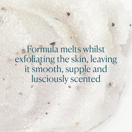 ELEMIS Frangipani Monoi Body Scrub - Tropical Exfoliating & Hydrating Salt Glow 490g for Radiant Skin