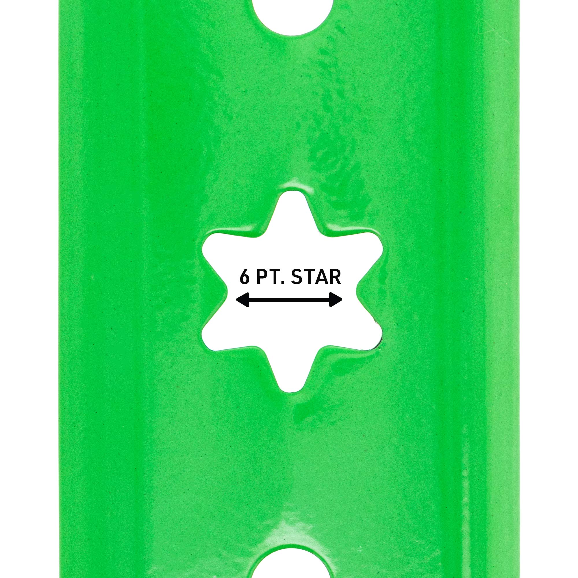 8TEN LawnRAZOR Mower Blade for MTD Cub Cadet 942-05052A High-Lift 3-Pack