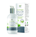 Y Not Natural Pure Emu Oil - Organic Moisture for Face, Body, Hair, Scalp & Nails - Rich in Omega 3-6-9, Vitamins & Essential Minerals - Australian Emu Oil (200ml) 6.76 fl oz - Green Tea