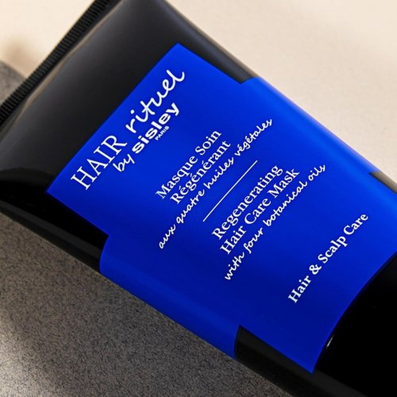 Sisley Paris Hair Rituel Regenerating Hair Care Mask - 200 mL | Intensive Treatment for Damaged Hair - Nourishing Botanical Oils
