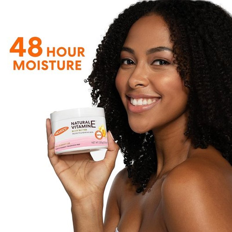Palmer's Natural Vitamin E Body Butter - Deeply Moisturizing Formula | 7.25 Ounce