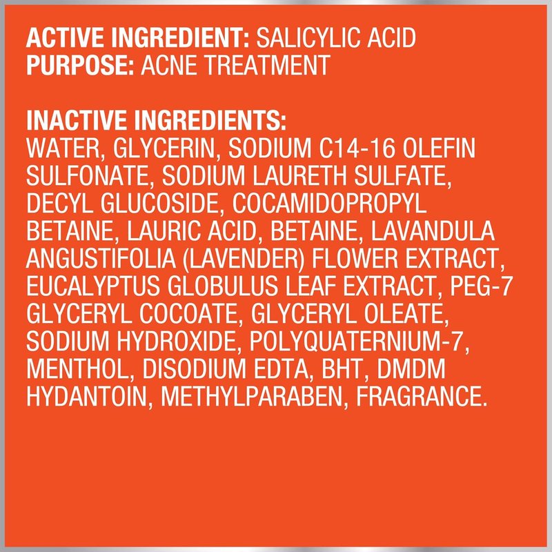 Biore Blemish Fighting Ice Cleanser - Salicylic Acid Face Wash for Acne Prevention | 6.77 Oz