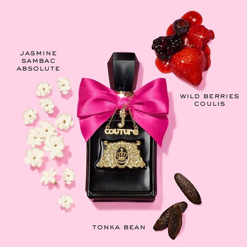 Juicy Couture Viva La Juicy Elixir Eau de Parfum Spray - Long-Lasting Floral Amber Perfume, 0.33 fl oz