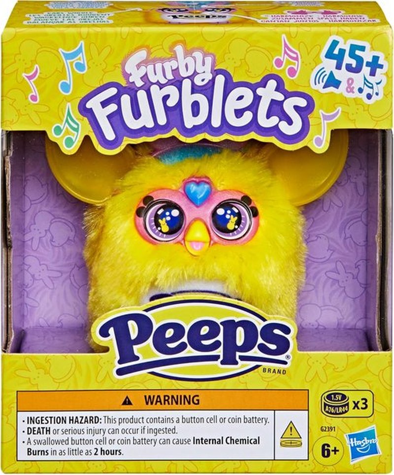Furby Furblets Mini 3-Inch Electronic Plush Toys - Fun Candy-Inspired Gifts for Kids 6+
