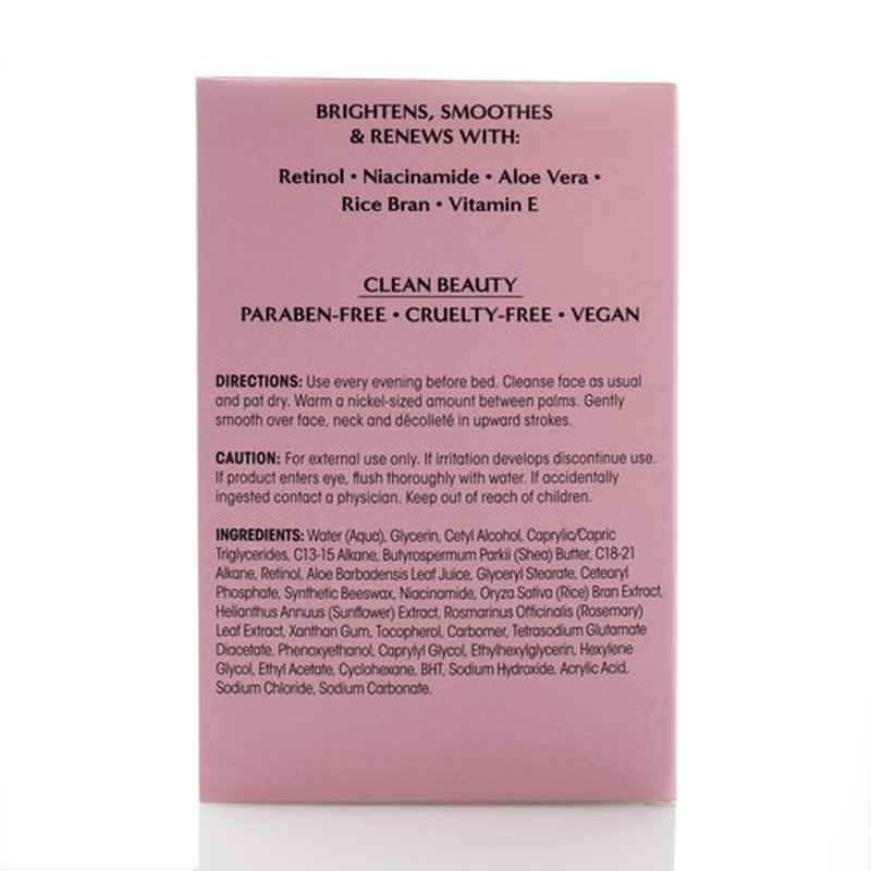 Reventin Clinical Results Retinol Wrinkle Rewind Anti Aging Face Lotion Moisturizer For Wrinkles, Age Spots, & Dry Skin - Retinol Night Cream with Aloe Vera, Vitamin E, & Niacinamide, 1.5 Fl Oz