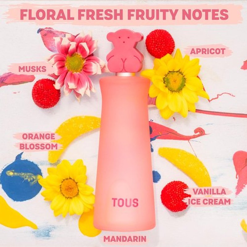 TOUS Eau de Toilette for Kids - Gentle Formula for Sensitive Skin | Ideal for Daily Use, 3.4 Fl Oz