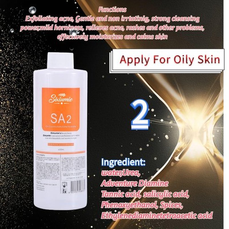 Marfort AS1 SA2 AO3 Aqua Peeling Solution Top Salon Skin Scrub Hydra Special Small Bubble (40fl oz)