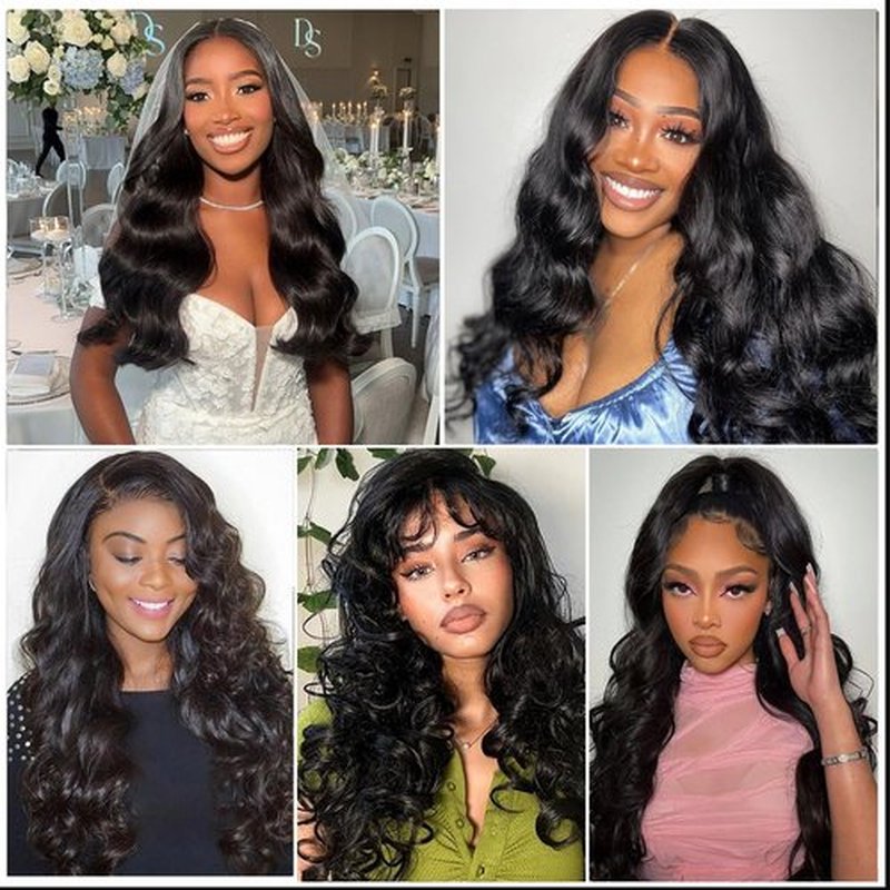 4x4 HD Lace Closure Body Wave Closure Human Hair 14 Inch Free Part Lace Closure 100% Unprocessed Brazilian Virgin Human Hair Extensions Remy Human Hair Closure Pre Plucked Natural Black Closure