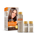 KATIVA Brazilian Keratin Treatment Kit at home Formaldehyde Free Hair Straightening with Hyaluronic Acid, Up to 12 Weeks Frizz Control for Curly, Wavy, Frizzy Hair (Straightening Kit)