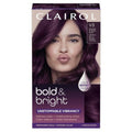 Clairol Bold & Bright Permanent Hair Dye, V3 Intense Passion Plum Hair Color, Pack of 1