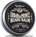 BushKlawz Urban Prince Beard Balm Leave in Conditioner Beard Butter Moisturizer Premium Refreshing Scent 2 oz - Best Leave in Conditioner Scented Beard Balm Gift Bearded Men