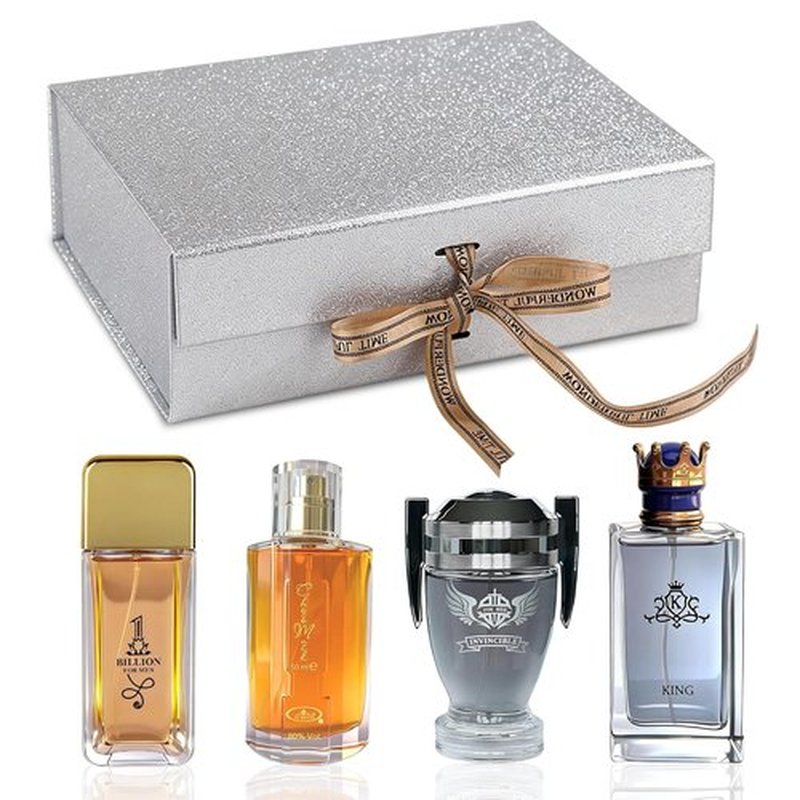A CENTER Men's Cologne Gift Set - Luxury Fragrance with Premium Presentation Box | Perfect Valentine's Day Gift | 3.4 FL oz