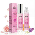 QWQ] Pheromone Perfume for Women, Long Lasting Oil Based Perfume to Attract Men, Fruity & Floral Scent Cologne, Portable Roll On Fragrance for Travel & Dating, Essential Oil Gifts for Her (1, Floral)