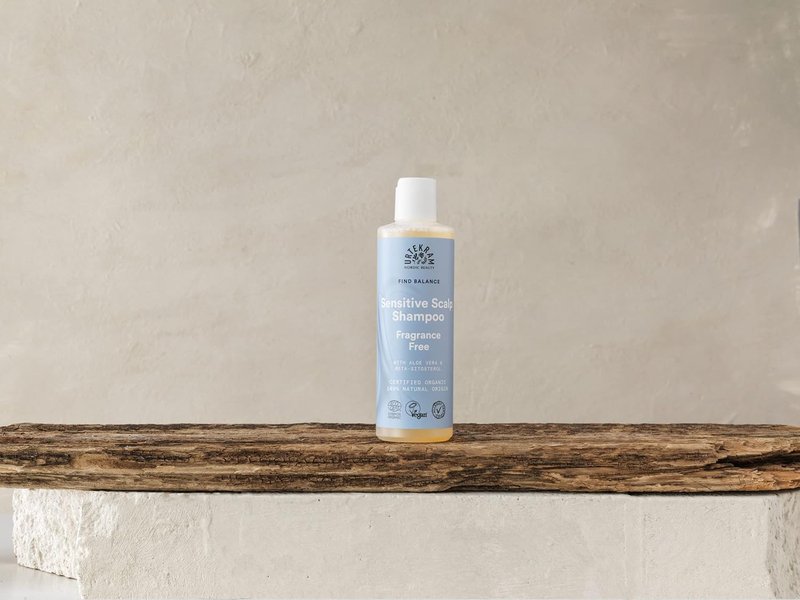 Urtekram Fragrance-Free Shampoo - Gentle Formula for Sensitive Scalp | 250ml