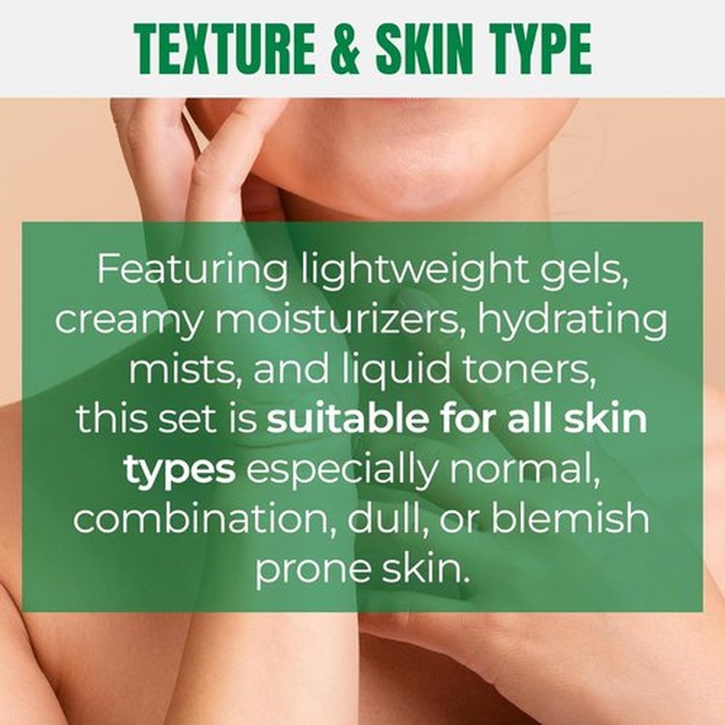 A Little Bit of Mario 10-Piece Skincare Kit | Vitamin C Serum, Glycolic Acid Toner & More - Brightening, Anti-Aging, Hydration