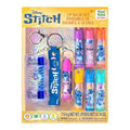Stitch 7 Pack Lip Balm with Keychain, Plant Based Lip Balm for Girls, Kids Chapstick Age 3+ by Townley Girl