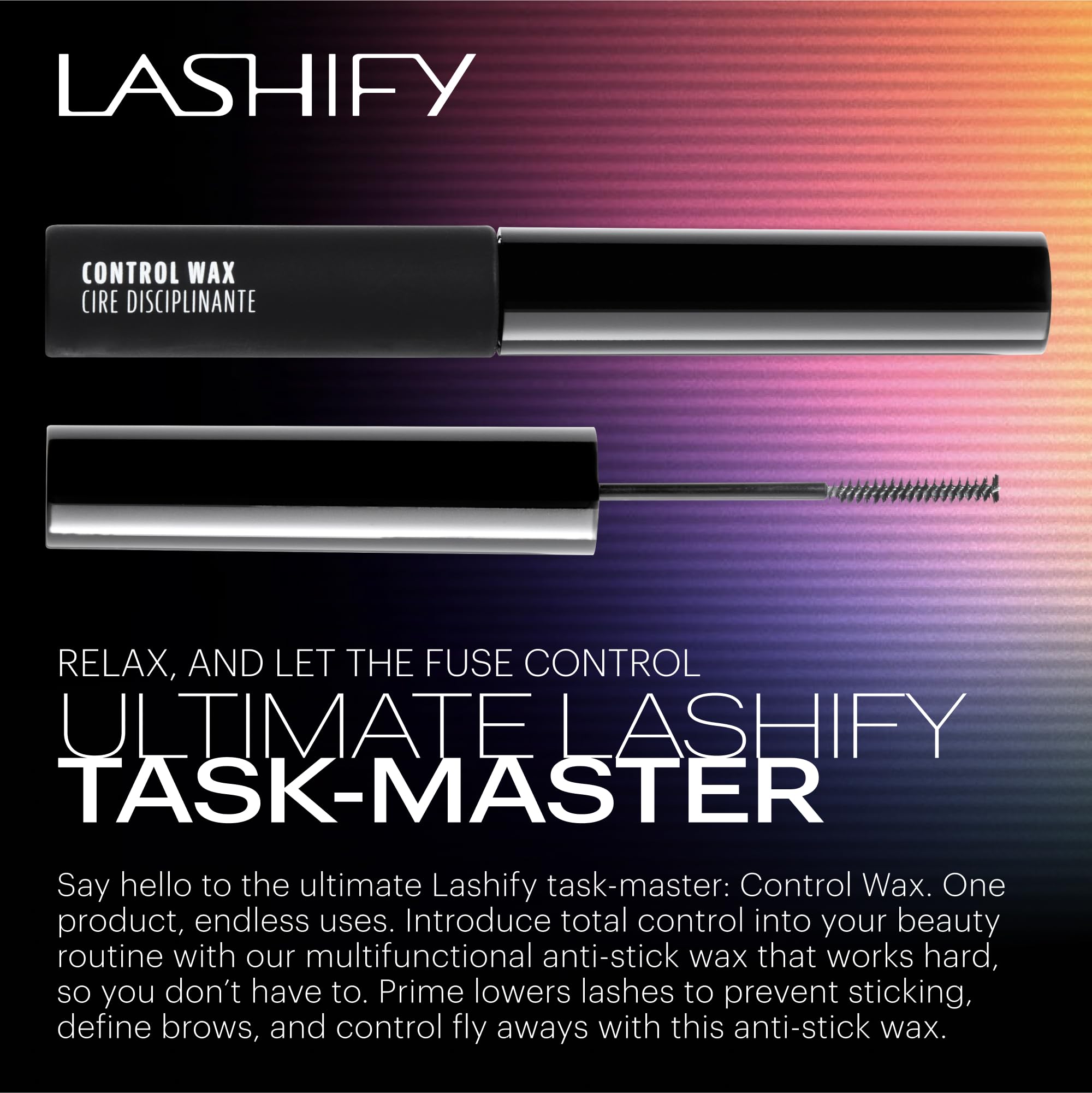 Lashify Control Wax Sealer - Natural DIY Lash Extension - The Ultimate Multifunctional Anti-stick Wax for False Lashes