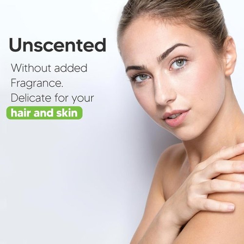 Nature Clean Unscented Hair Conditioner - Hypoallergenic & Sulfate Free | Gentle for Sensitive Scalps, 10 oz