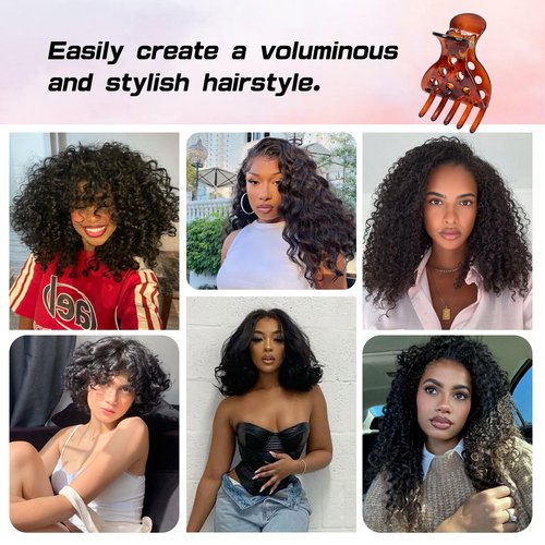 Root Lifting Hair Clips Root Clips for Curly Hair Volume Curl Clips for Hair Root Lift,hair volume root clips.No Crease curl clip for styling.6 PCS