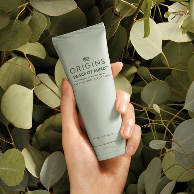 Origins Moisturizing Hand Cream - Hydrates & Softens Dry Skin | Travel Size 2.5 Fl Oz with Plant-Derived Glycerin
