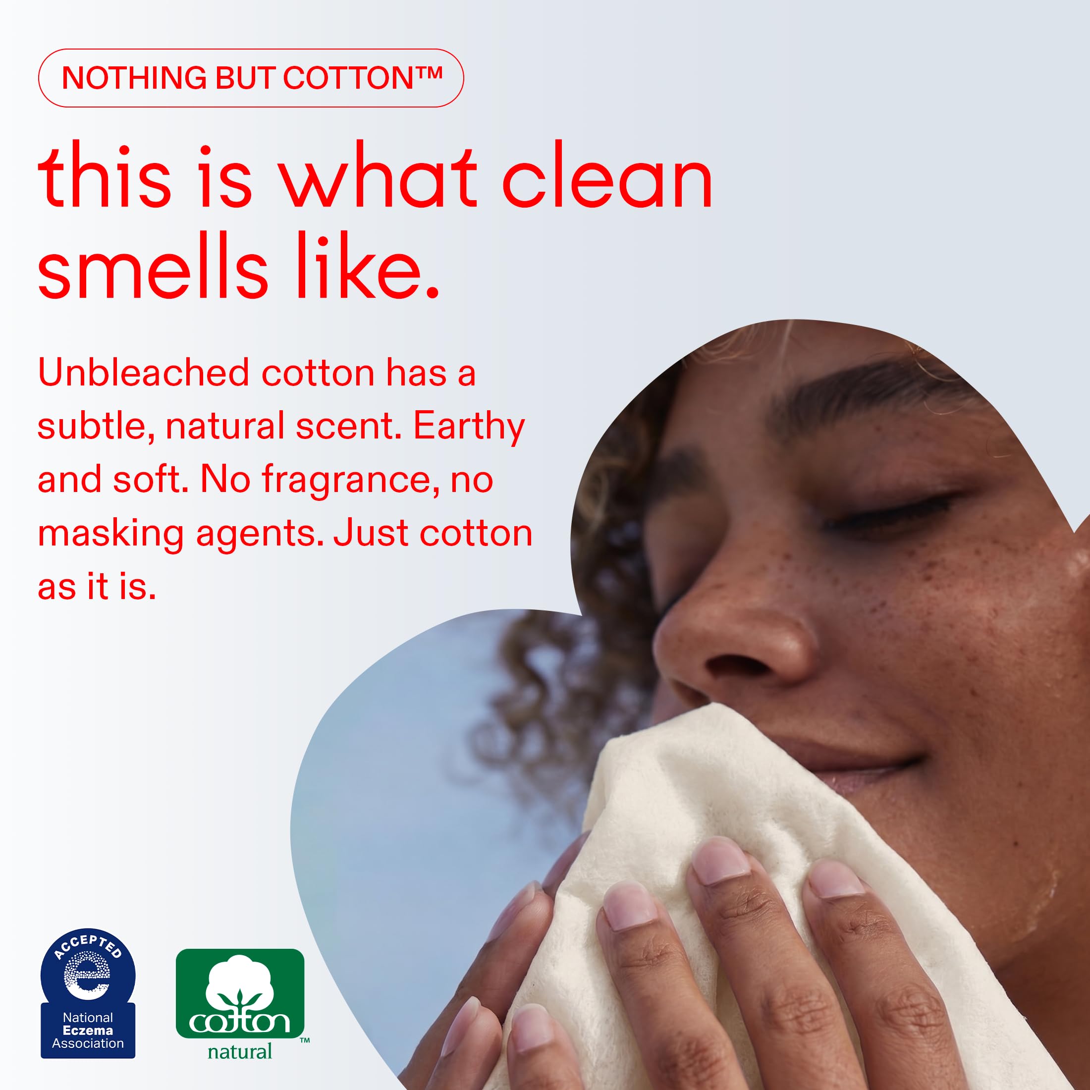 Raan, 100% Cotton Baby Wipes, Unbleached, 99% Purified Water, Unscented, EWG verified, For Extra Sensitive Skin, Naturally Soft and Durable, 8 pack, 480 Count