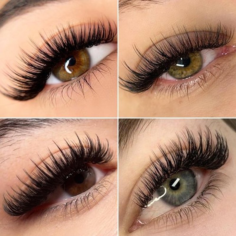 ABONNIE Easy Fan Lash Extensions, Rapid Blooming Volume lash Extensions, D Curl Cashmere Fan Lash Extensions, 0.07 Thickness 14mm Length Self Fanning Volume Lashes Extension (D-0.07,14mm)