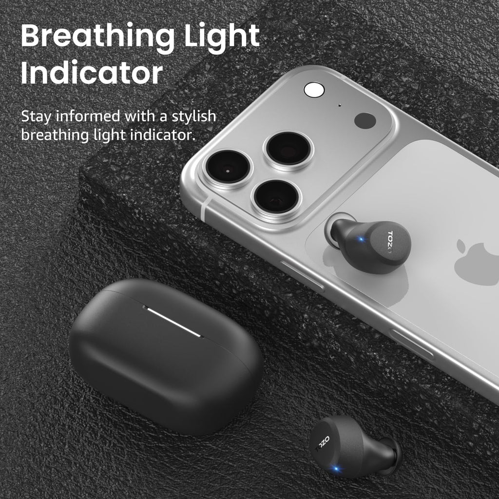 TOZO A1 Wireless Earbuds Bluetooth 5.3 Light Weight in Ear Headphones