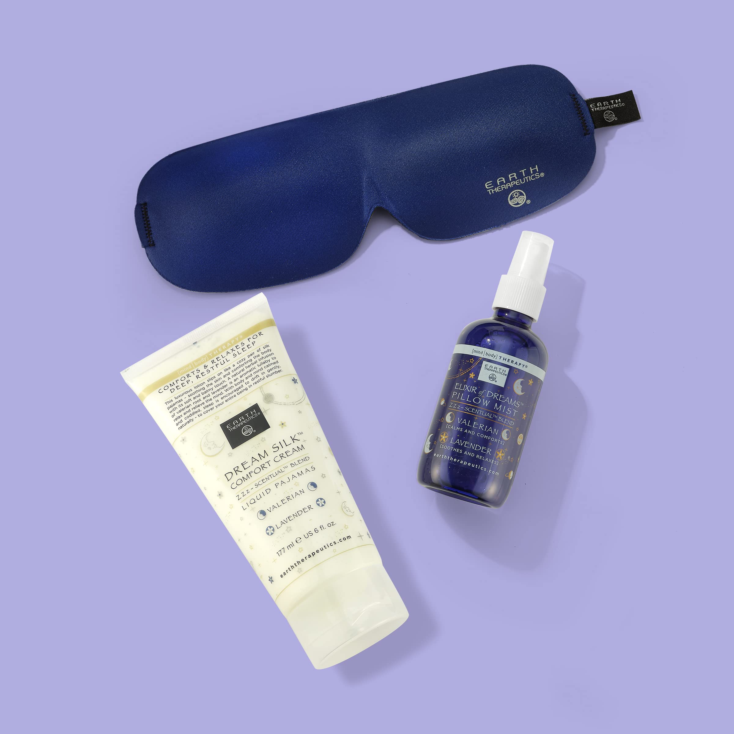 Earth Therapeutics Elixir of Dreams Pillow Mist – Natural Mist with Therapeutic Essences of Valerian Root & Lavender – Natural Relaxation Aid