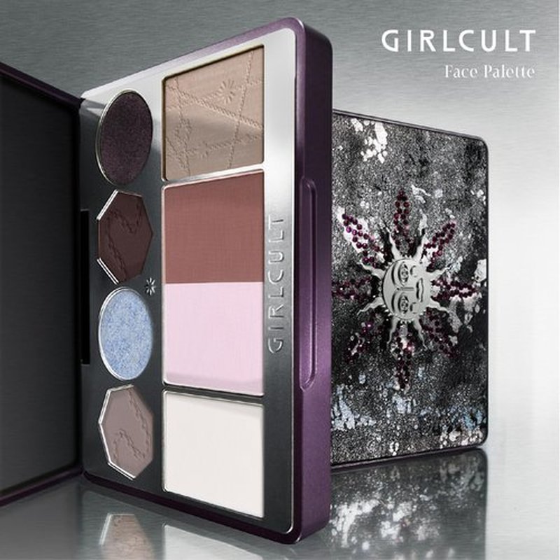 GIRLCULT All-in-One Makeup Palette, Full Face Makeup Palette with Eyeshadow Blush Bronzer and Highlighter, Matte and Shimmer Face Palette for Travel and Daily Makeup #04